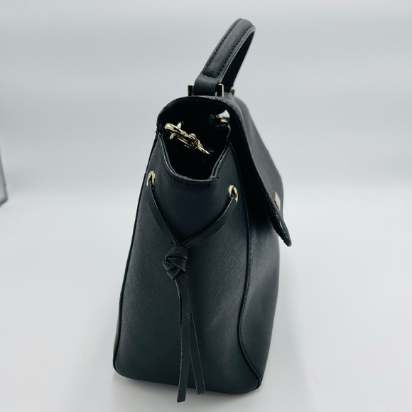 KATE SPADE  BLACK CROSSBODY MEDIUM TOTE BAG - Picture 3 of 16